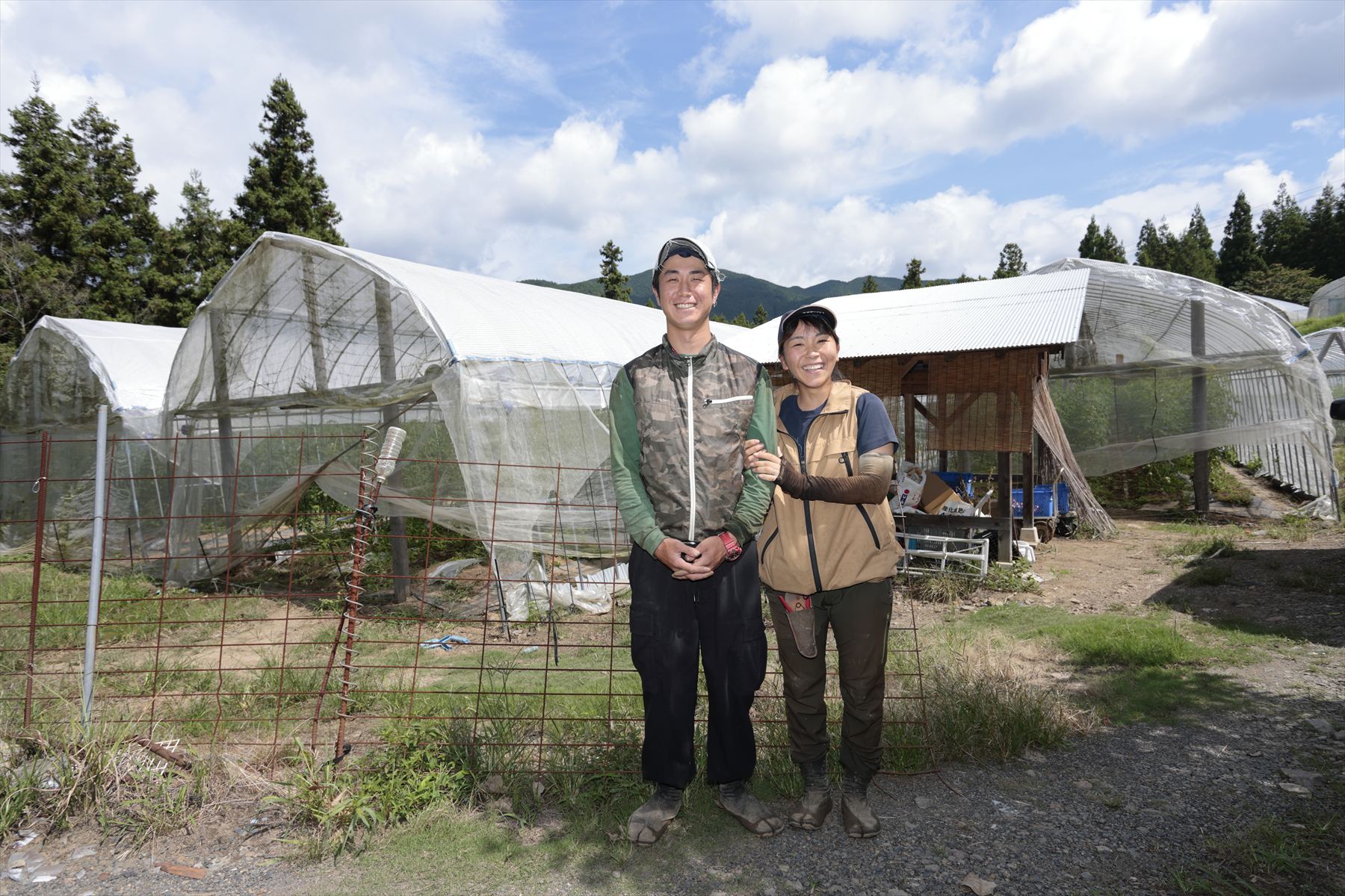 夢を叶えた場所。大阪から移住した吉岡さんの農業への情熱