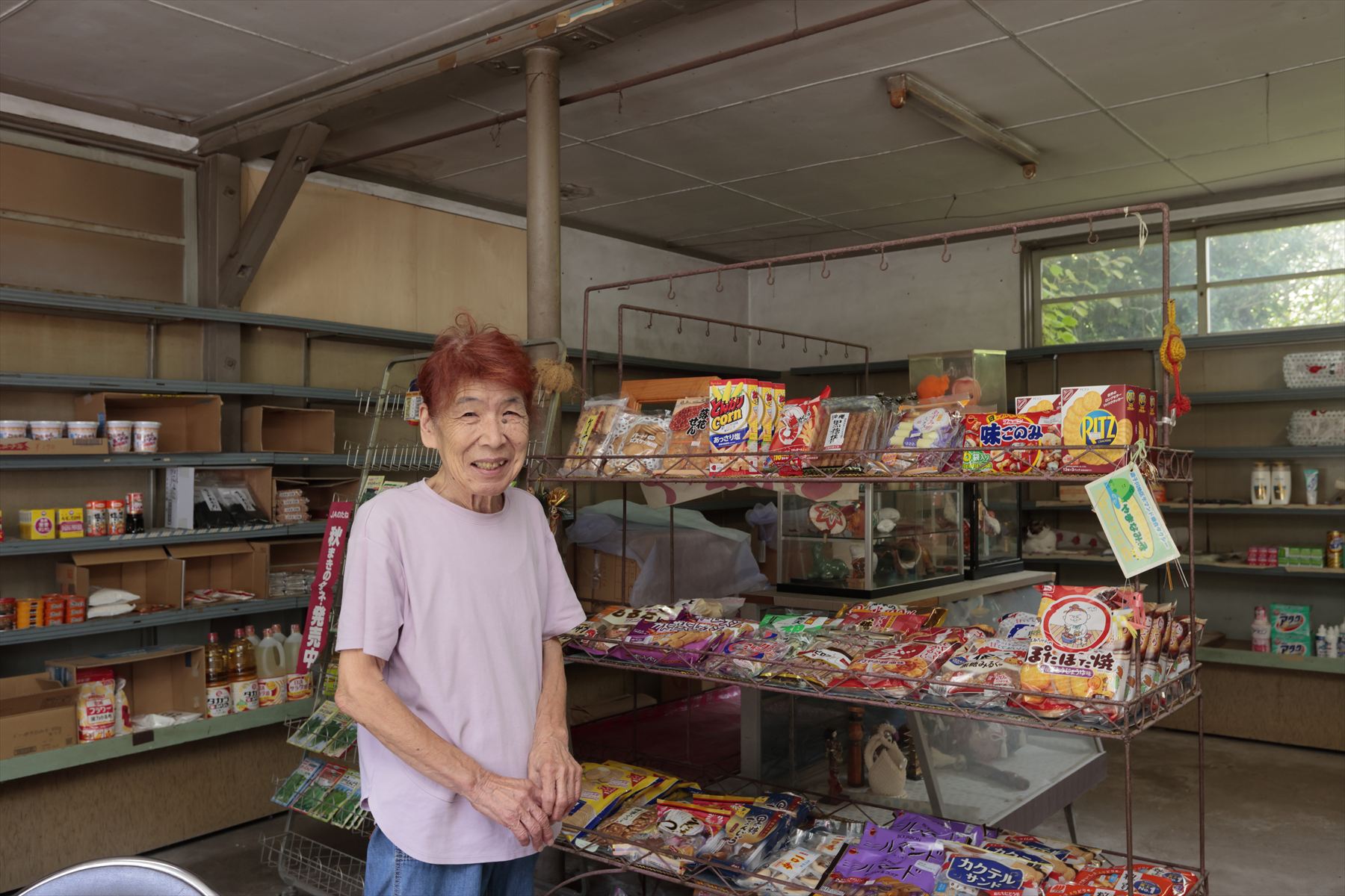 遊子川の暮らしを支えるお店の「たつみふみ」さんにお話を伺いました！