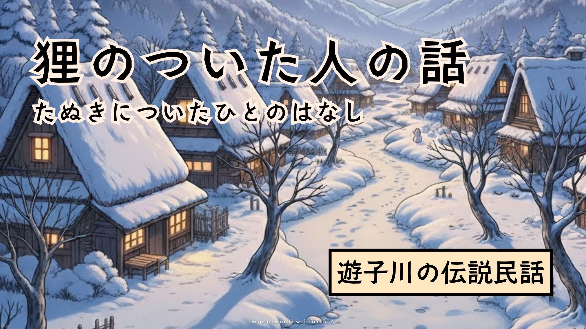 狸のついた人の話